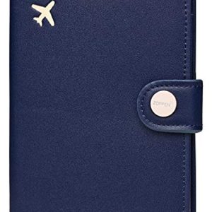 Zoppen Passport Cover for Women Travel Wallet