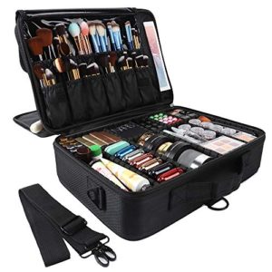 GZCZ 3 Layers Large Capacity Travel Professional Case