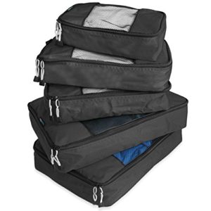 TravelWise Packing Cube System - Durable 5 Piece