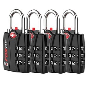 Forge TSA Luggage Combination Lock - Open Alert Indicator