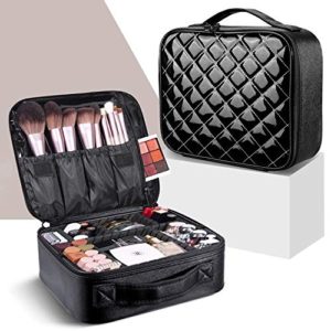 Makeup Bag,WDLHQC Travel Makeup Organizers and Storage Case