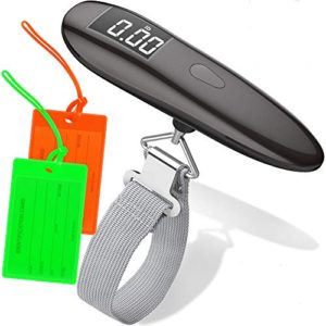 Portable Handheld Scale for Luggage With Backlit LCD Display