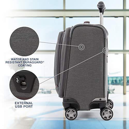 Travelpro Platinum Elite-Underseat Spinner Tote Bag Review ...