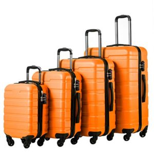 COOLIFE Luggage 4 Piece Set Suitcase Spinner