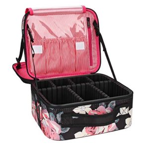 MONSTINA Makeup Train Cases Professional Travel