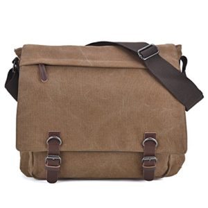 Large Vintage Canvas Messenger Shoulder Bag