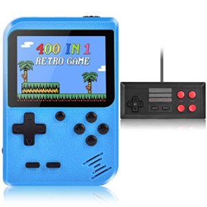 Kiztoys Retro Video Games Console for kids with 400 Classic Games