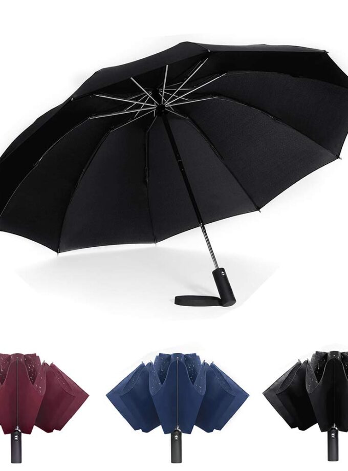 Jiguoor Compact Umbrella Inverted Umbrella