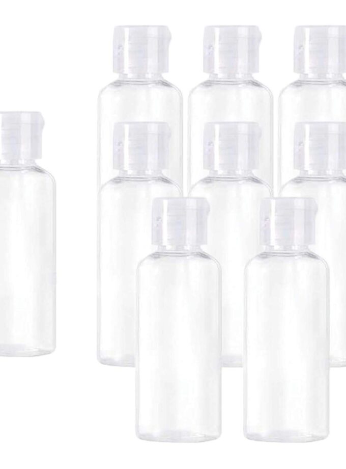 YanHuang 3.3 oz (100 ML) Empty Clear Plastic Bottles