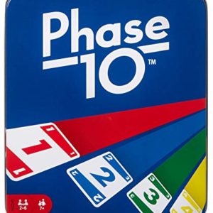 Phase 10 Card Game with 108 Cards, Makes a Great Gift for Kids