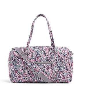 Vera Bradley Women's Signature Cotton Lay Flat Travel Bag