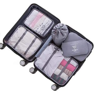 Adwaita 6 Set Packing Cubes, Travel Luggage