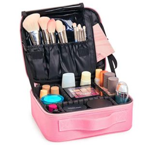 Travel Makeup Bag for Women, Cosmetic Bag Storage
