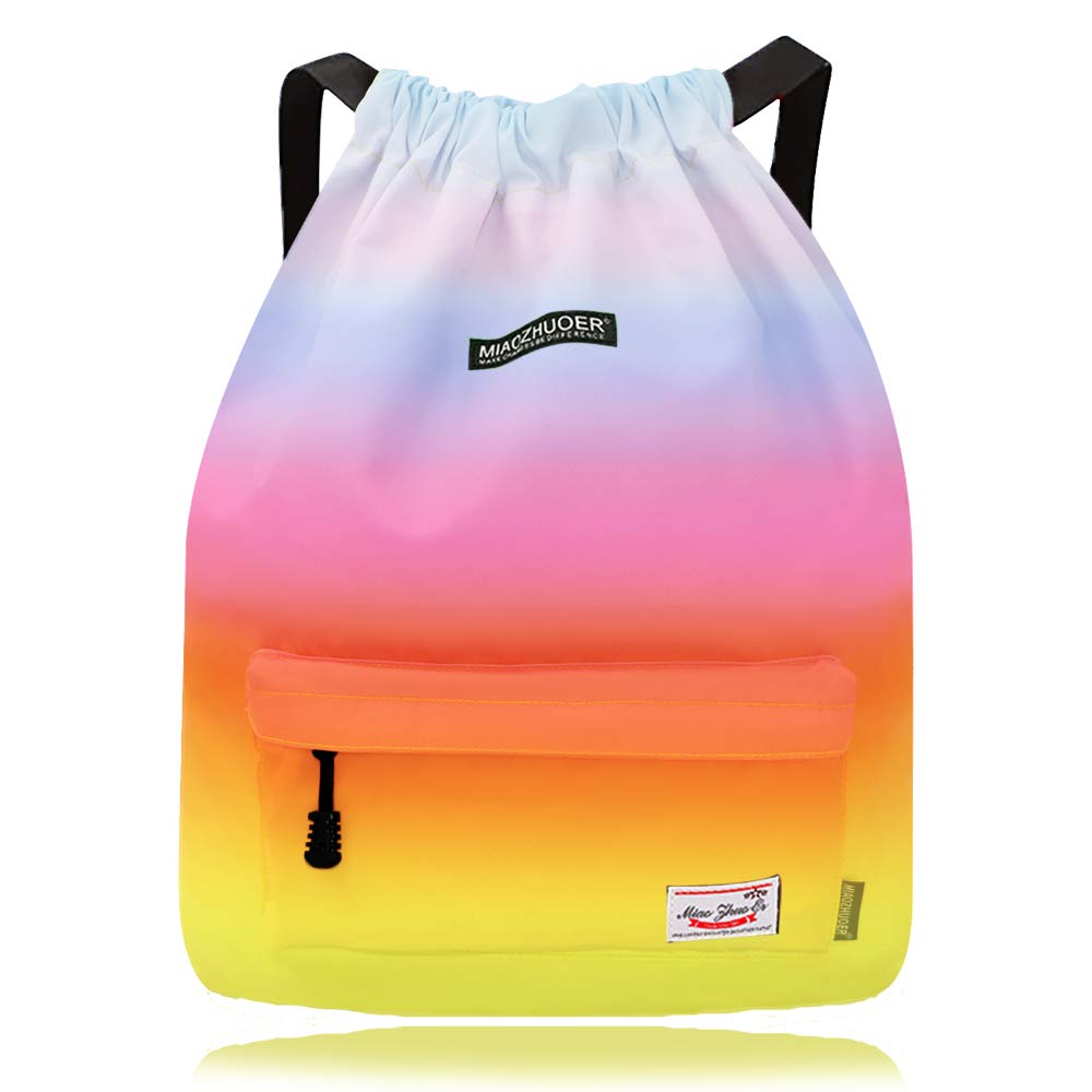 Waterproof Drawstring Bag, Gym Bag Sackpack Review - LightBagTravel.com