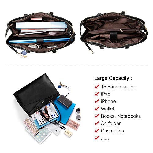 Laptop Tote Bag for Women 15.6 Inch Waterproof Review - LightBagTravel.com