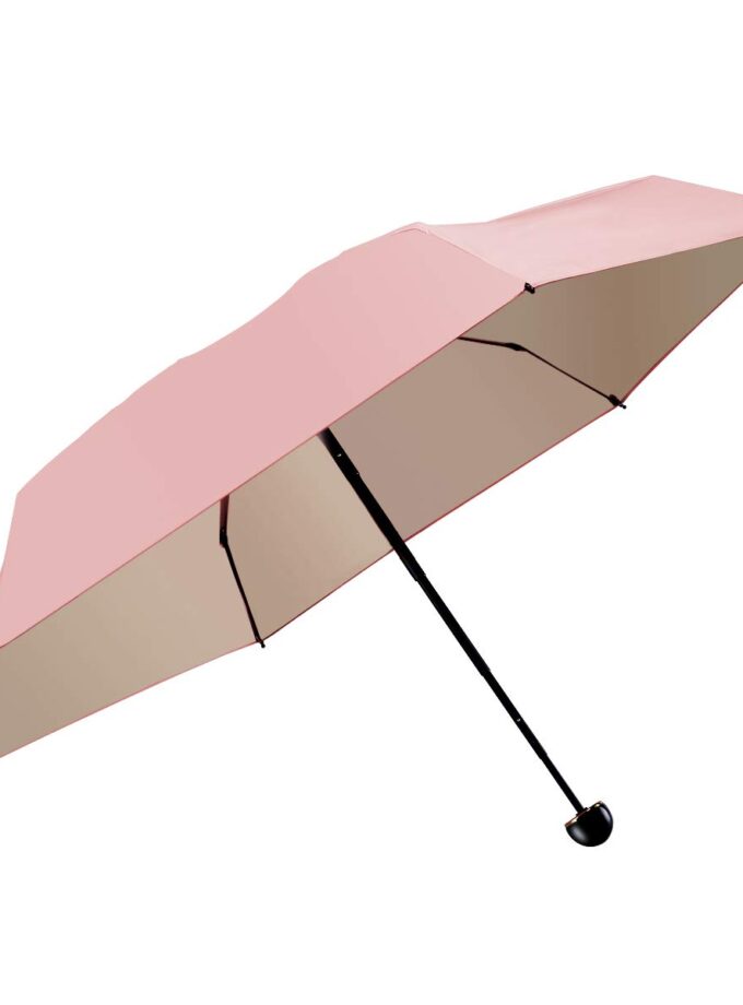 Mini Umbrella Compact Travel Windproof Small Sun & Rain