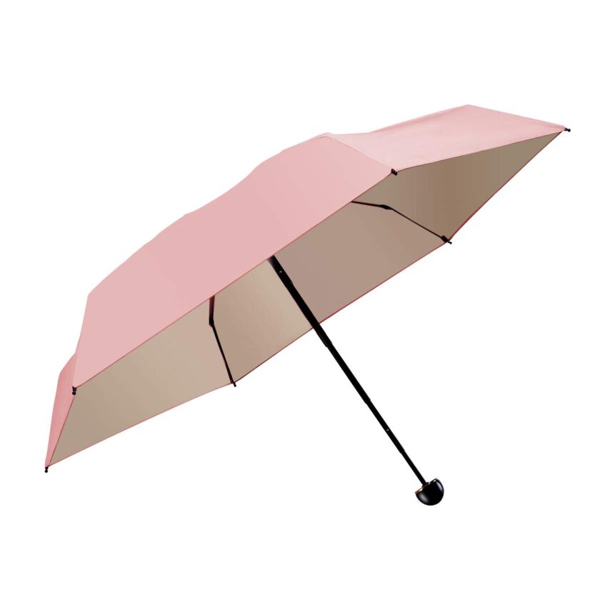 Mini Umbrella Compact Travel Windproof Small Sun & Rain