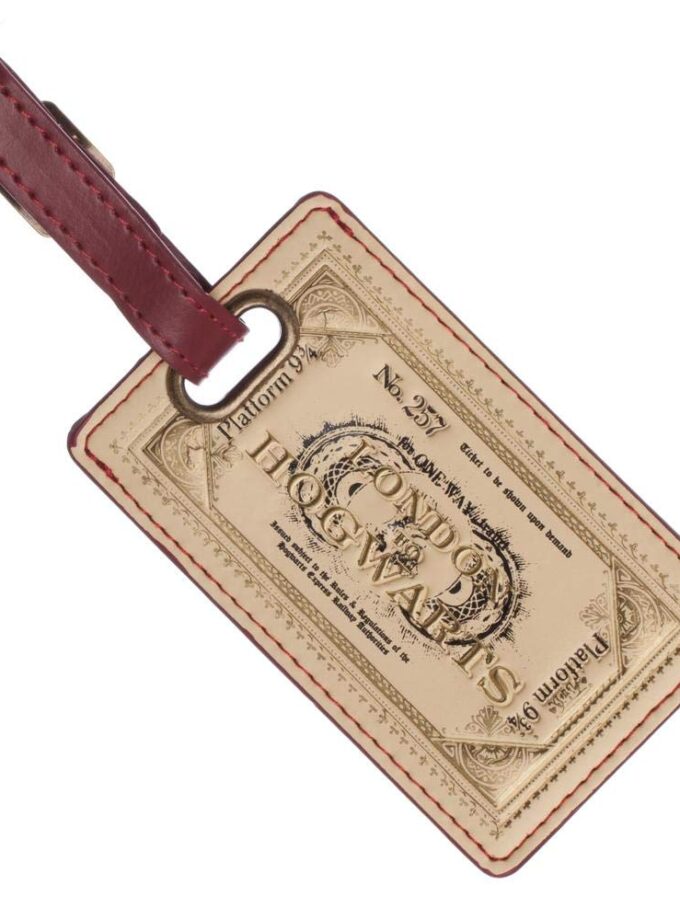 Harry Potter Hogwarts Ticket Luggage Tag