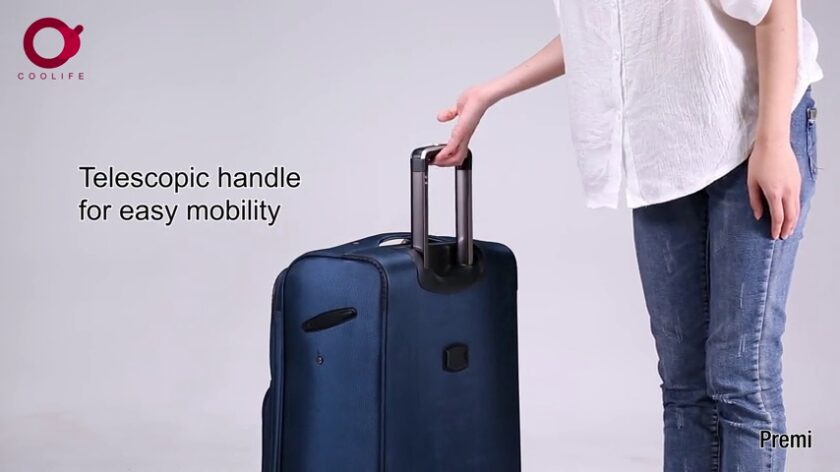 3 Piece Set Suitcase Spinner Softshell lightweight - Image 7