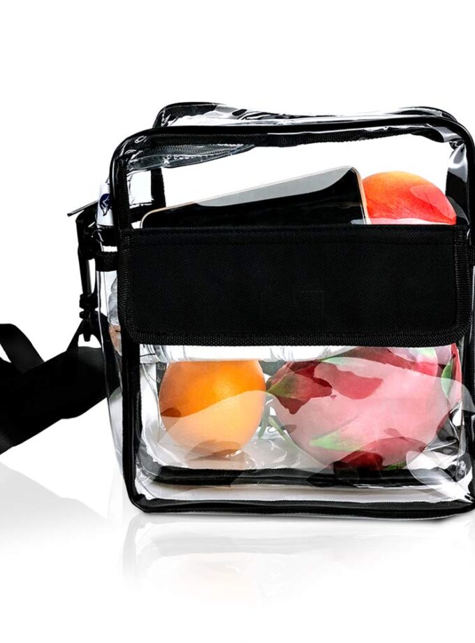 Clear Bag Stadium Approved, See Through Gym Tote Bag