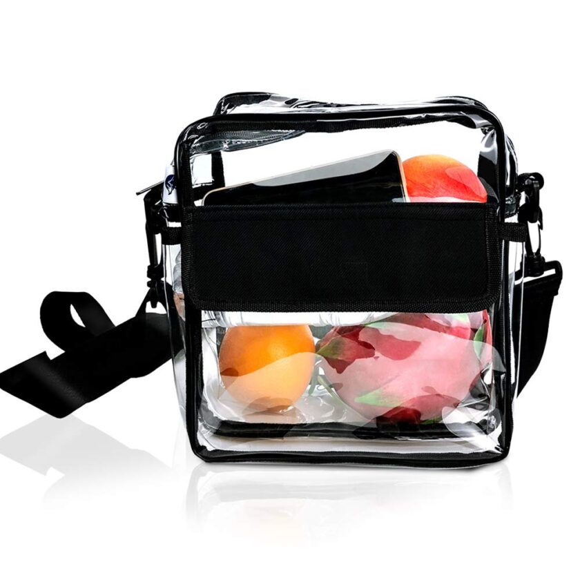 Clear Bag Stadium Approved, See Through Gym Tote Bag