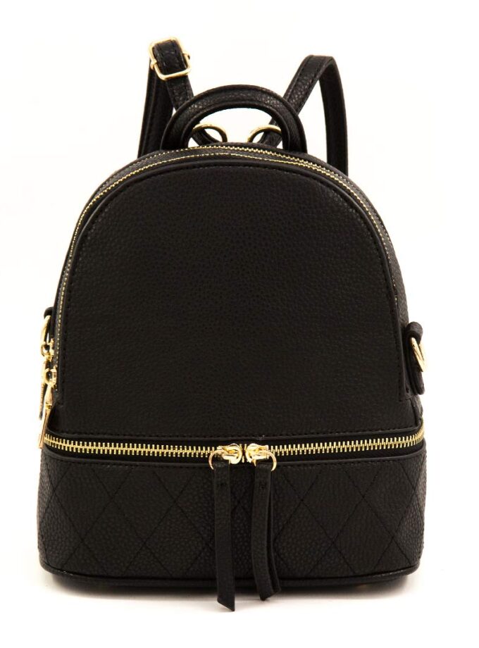 Leather Small Fashion Casual Daypack Backpack for Women