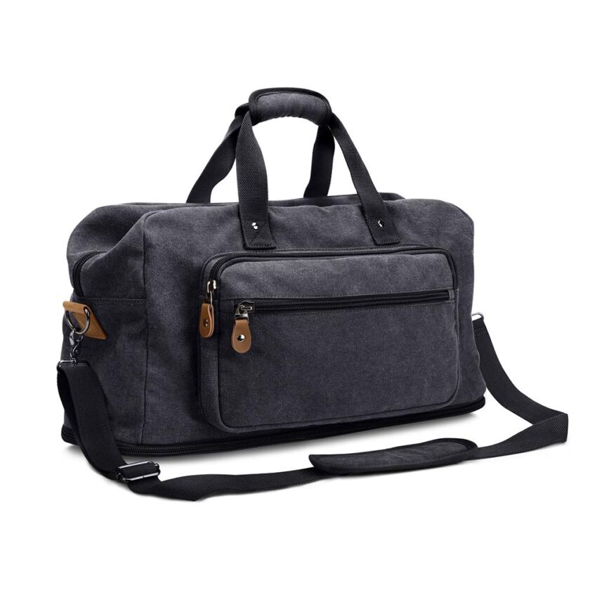 Plambag Travel Duffle Bag with Wet Pocket & Extendable Shoe Compartment