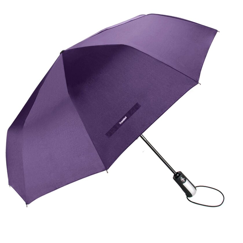 TradMall Travel Umbrella Windproof with 46 Inches