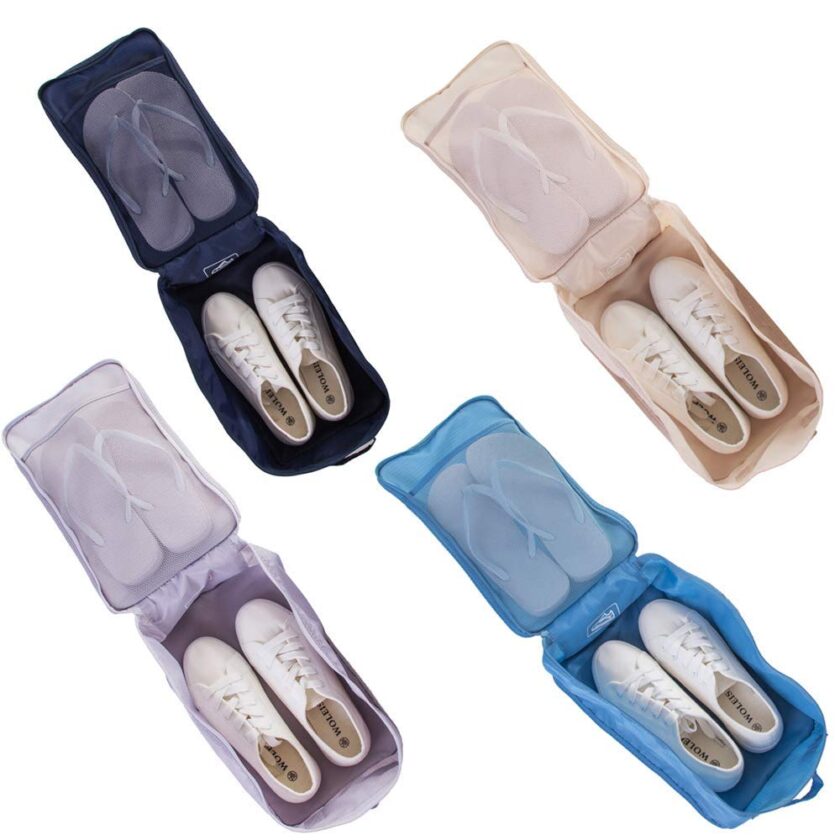 Travel Shoe Bags - Double Layer, Waterproof