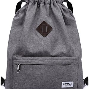 Drawstring Sports Backpack Lightweight Gym Yoga Sackpack Shoulder