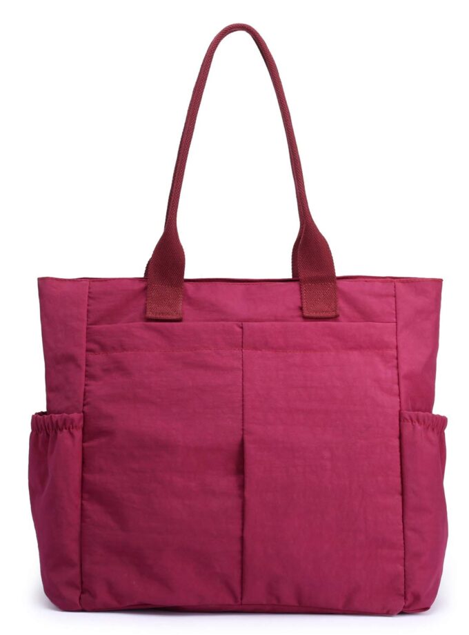 Water Resistant Multi Pockets Large Lightweight Tote Bag