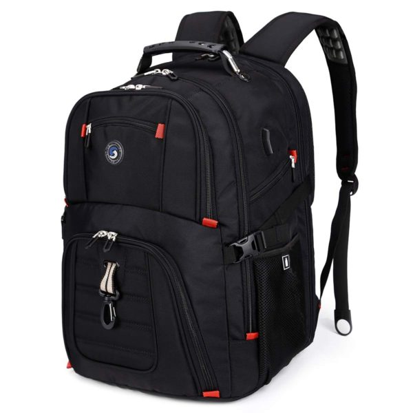 Extra Large 50L Travel Laptop Backpack with USB Charging Review ...