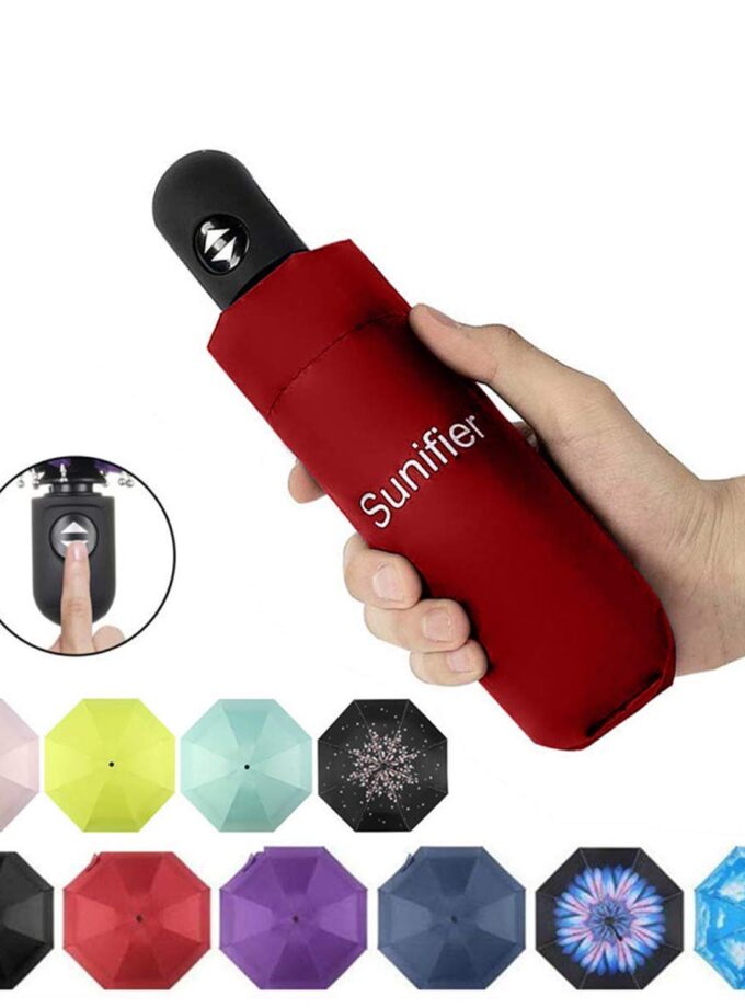 Sunifier Automatic Travel Umbrella Compact