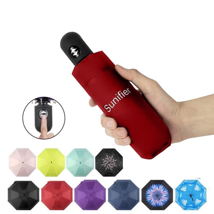 Sunifier Automatic Travel Umbrella Compact