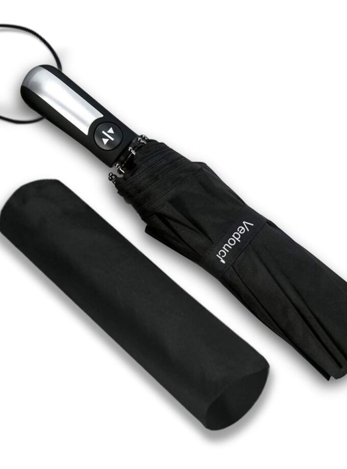 Vedouci Folding Umbrella 10 Ribs Compact Travel Umbrella