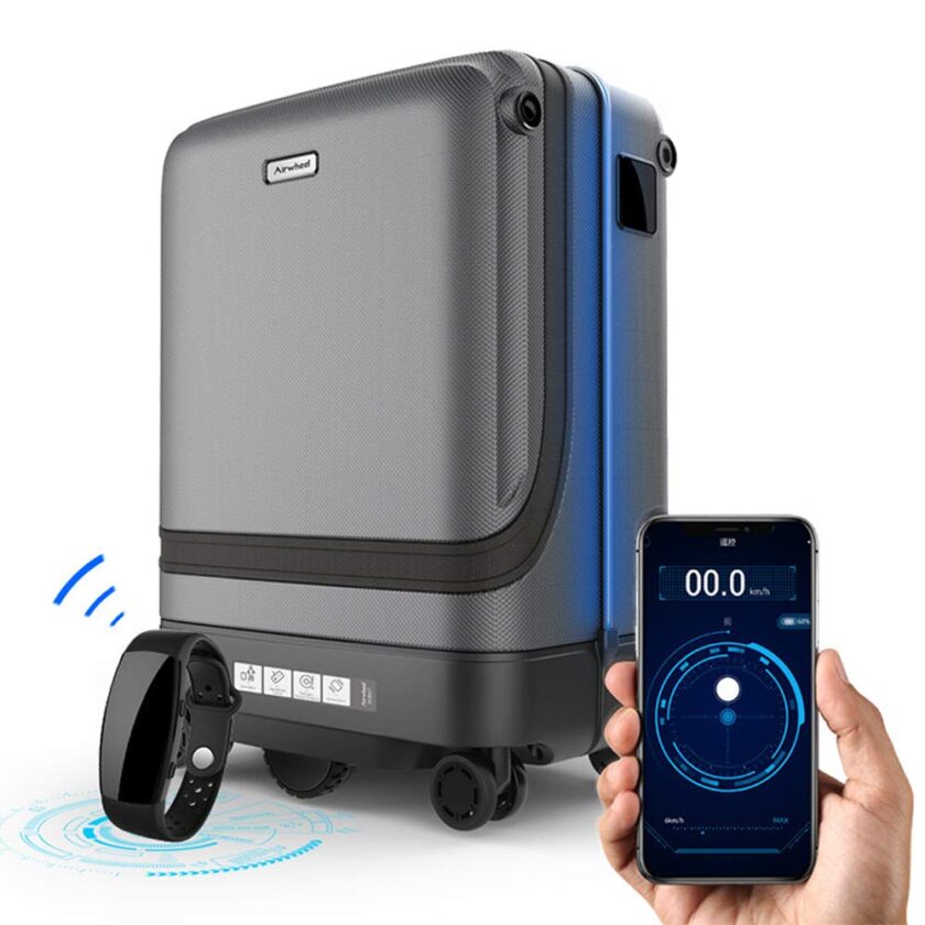 Auto Following You USB Smart Luggage 20 Inch Smart Robot Suitcase