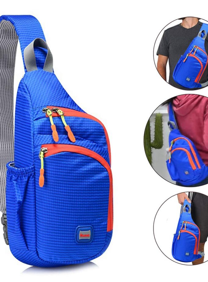 Outdoor Waterproof Sling Backpack - Crossbody Shoulder