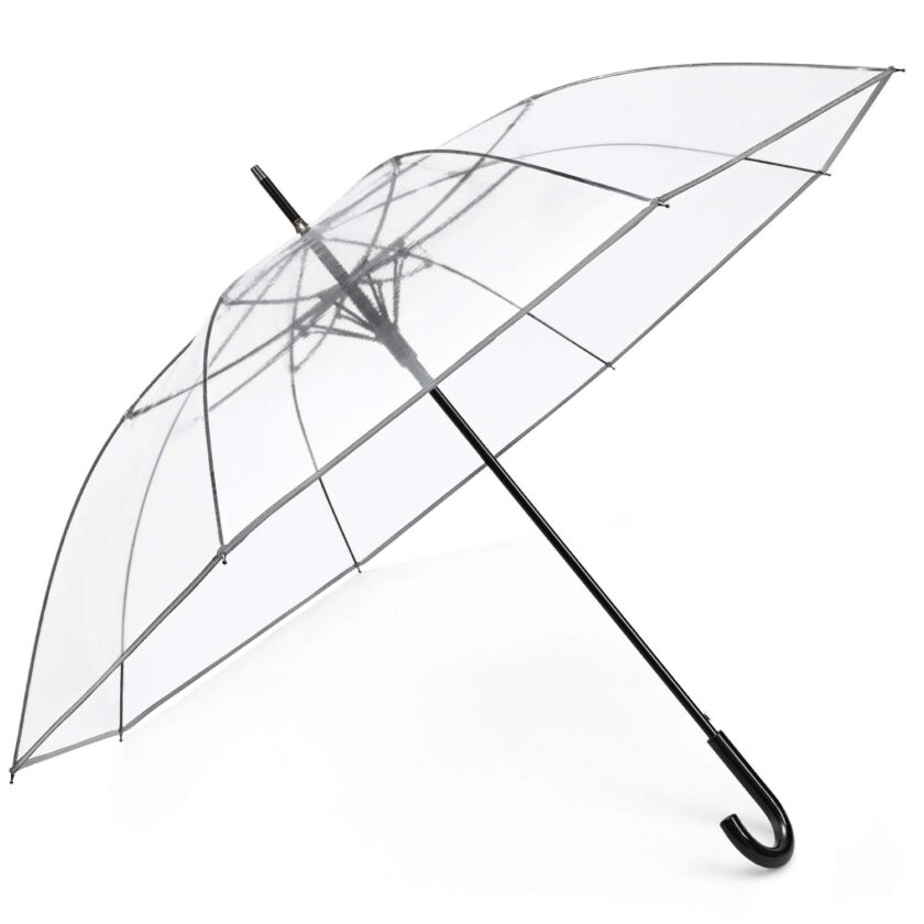 G4Free 62 Inch Clear Umbrella Large Oversize Auto Open