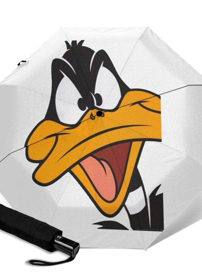 Laiyang Daffy_Duck Manual Tri Fold Umbrella Waterproof