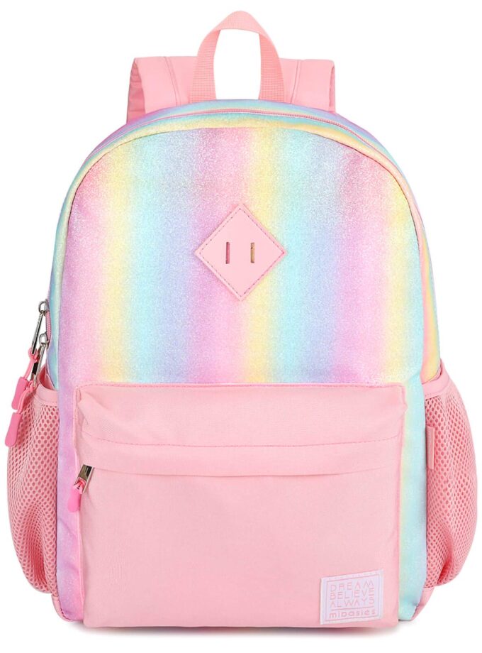 Girls Toddler Kindergarten Preschool Rainbow Bag