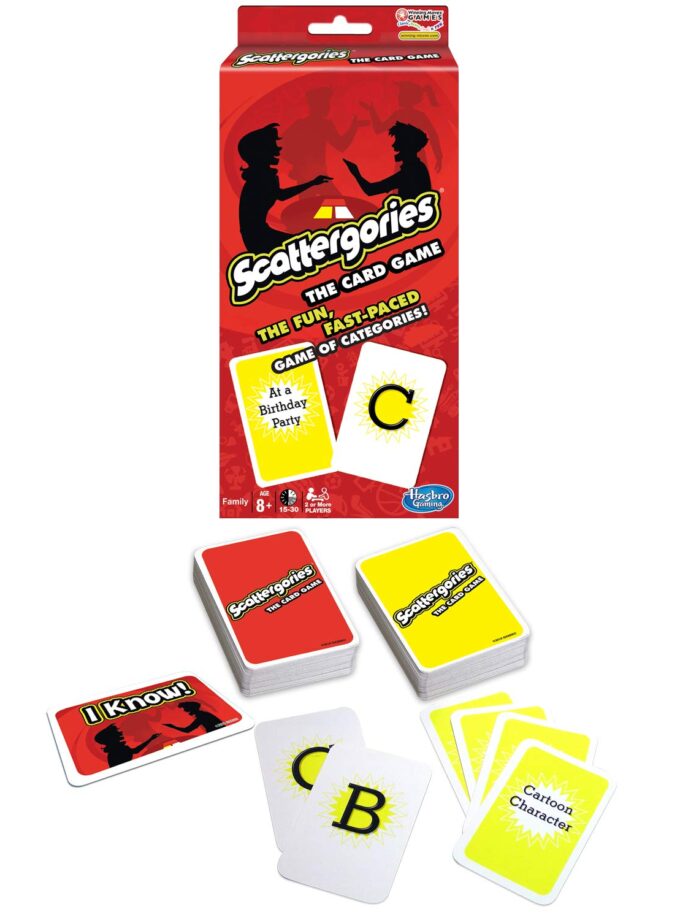 Scattergories The Card Game Your Favorite Categories