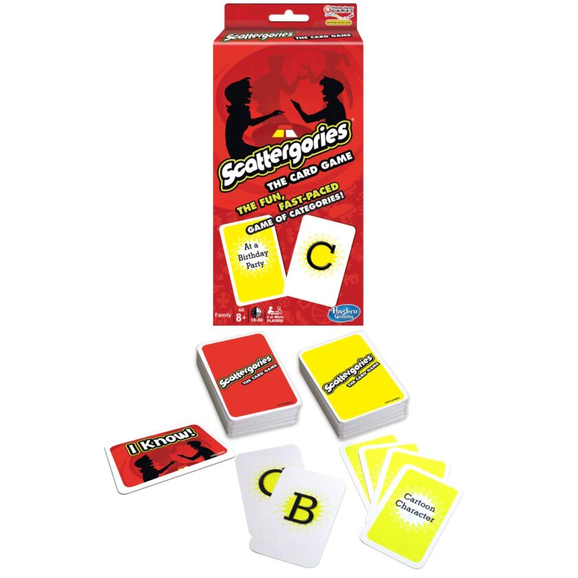 Scattergories The Card Game Your Favorite Categories