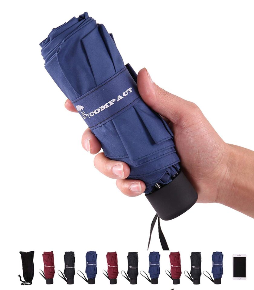 SY Compact Travel Umbrella - Lightweight Portable