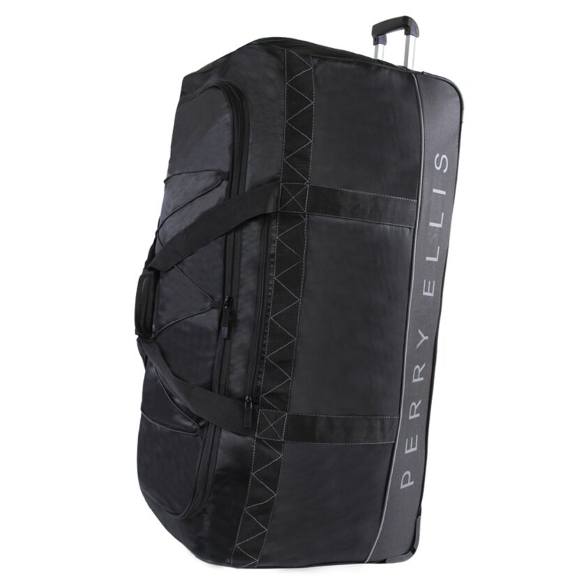 Perry Ellis Men's Extra Large 35" Rolling Duffel Bag