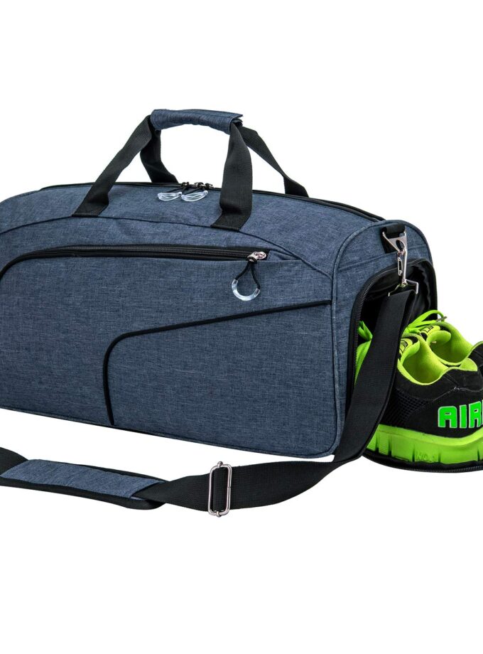 Gym Bag with Shoes Compartment and Wet Pocket