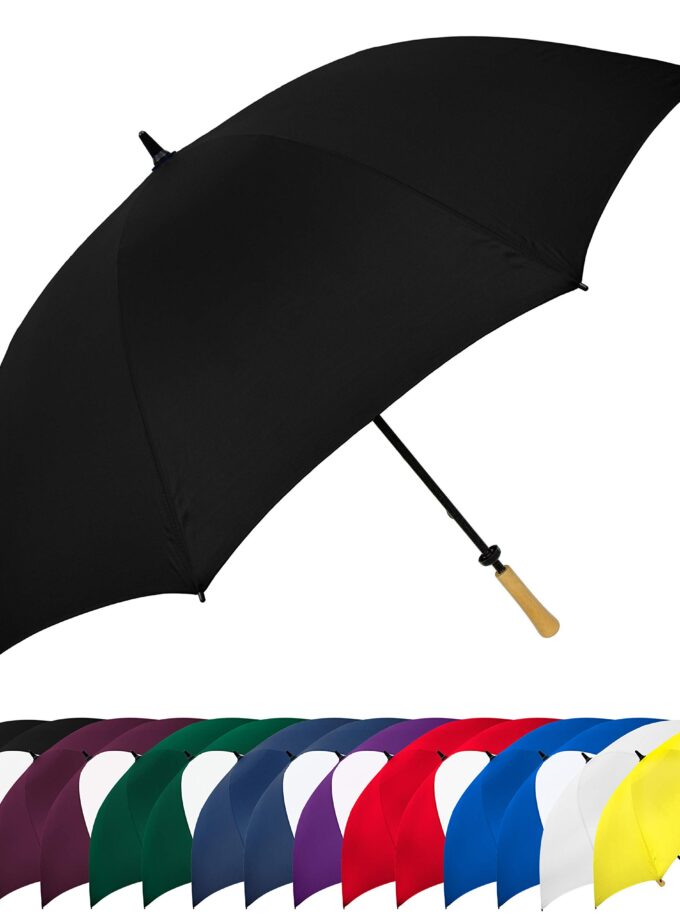 Large Golf Windproof Umbrella 62 Arc Size