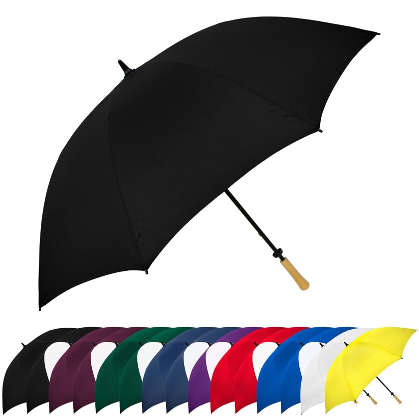 Large Golf Windproof Umbrella 62 Arc Size