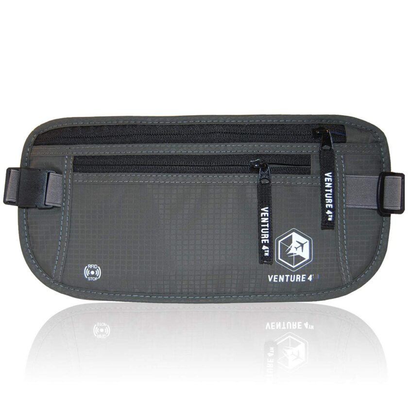VENTURE 4TH Travel Money Belt - RFID Blocking