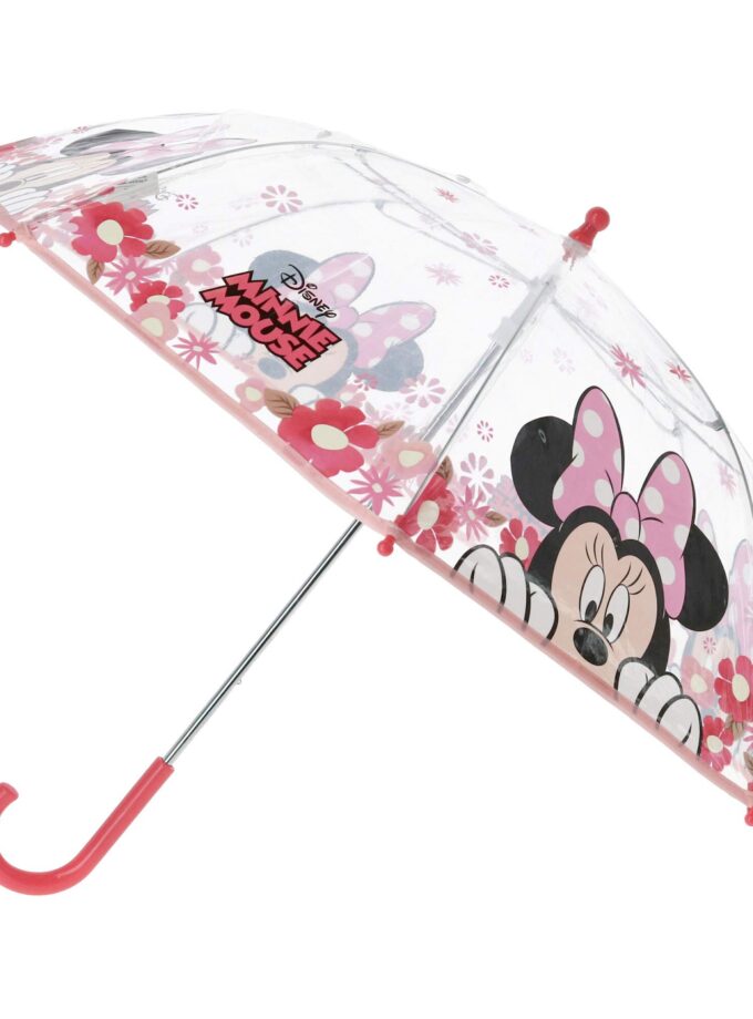 Umbrella Disney Kid's Minnie Mouse Transparent Bubble Stick