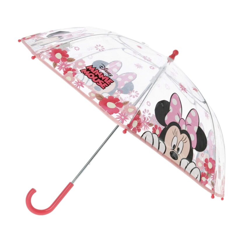 Umbrella Disney Kid's Minnie Mouse Transparent Bubble Stick